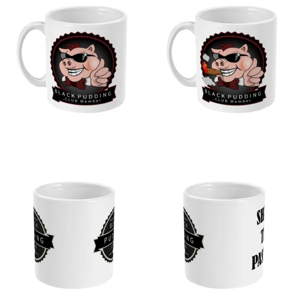 BlackPudding.Club Logo Mugs