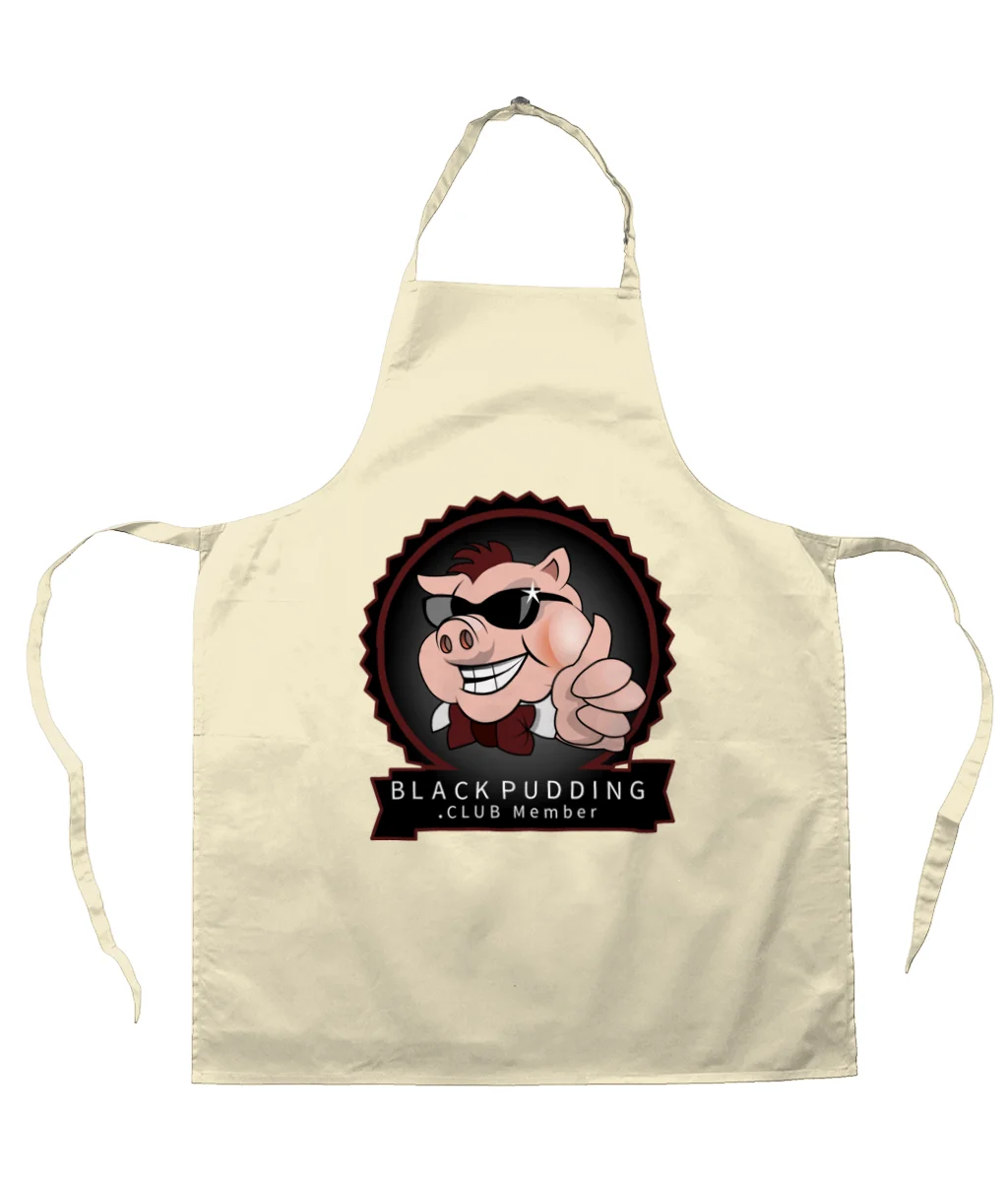 BlackPudding.Club Member Apron - Cool Pig