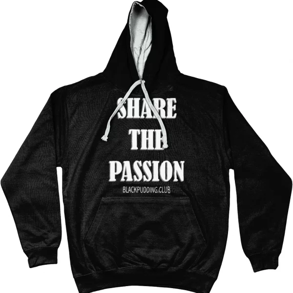 Share the Passion Varsity Hoodie