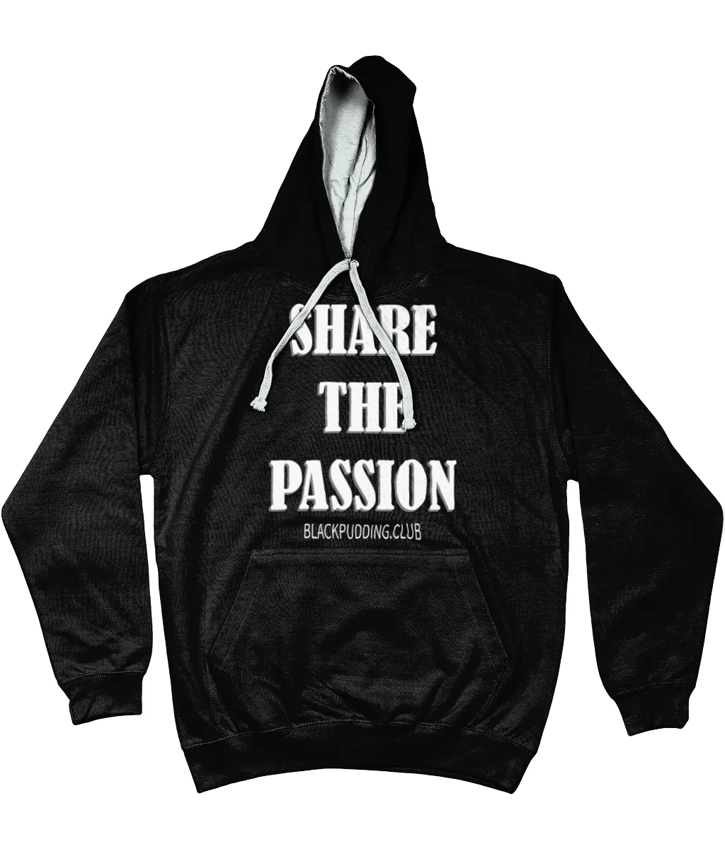 Share the Passion Varsity Hoodie 1 Share the Passion Varsity Hoodie