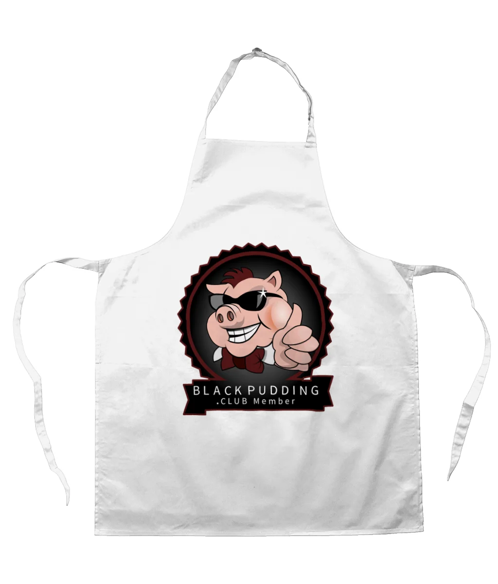 BlackPudding.Club Member Apron - Cool Pig