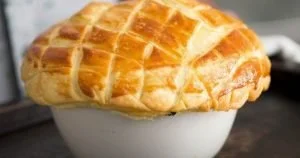 National Black Pudding Day - 3rd November 2019 7 Creamy Chicken and Black Pudding Pie