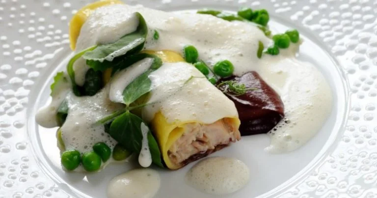 Rabbit Cannelloni with Black Pudding