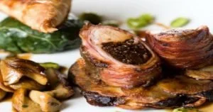 Rabbit with Black Pudding