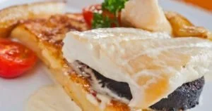 Smoked Haddock and Black Pudding on FrenchToast